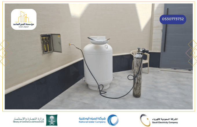 الأنابيب النحاسية أو الفولاذية المجلفنة